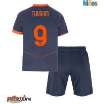 Camiseta Inter Milan Marcus Thuram #9 Tercera Equipación para niños 2025-26 manga corta (+ pantalones cortos)